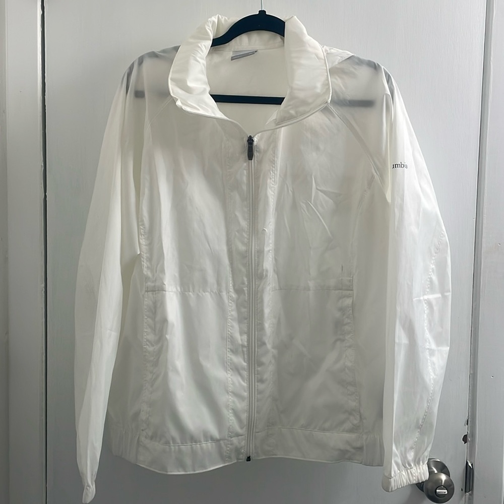 Columbia off white jacket